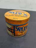 Vtg Speed X Instant Glass Cleaner 50 Cents Orange Blue Container/ For Windowsetc