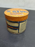 Vtg Speed X Instant Glass Cleaner 50 Cents Orange Blue Container/ For Windowsetc