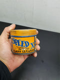 Vtg Speed X Instant Glass Cleaner 50 Cents Orange Blue Container/ For Windowsetc