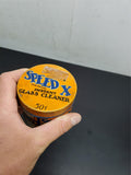 Vtg Speed X Instant Glass Cleaner 50 Cents Orange Blue Container/ For Windowsetc