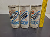 Vtg Set- 3 Gulf Gulfpride Marine-G 16 Oz Outboard Lubricant Cans Bottle Mancave