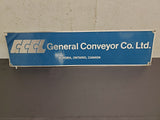 Vtg General Conveyor Co. Ltd. Aurora, Ontario, Canada Dark Blue/Silver Sign
