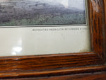 Framed Farm and Fireside Painting Copyright 1878, By Currier & Ives, NY. Reprint