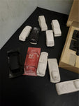 Vtg Kay Stanley's Model-Craft Molding & Coloring Set Car Set 4 Action Toy Molds