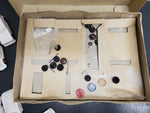 Vtg Kay Stanley's Model-Craft Molding & Coloring Set Car Set 4 Action Toy Molds