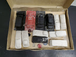 Vtg Kay Stanley's Model-Craft Molding & Coloring Set Car Set 4 Action Toy Molds