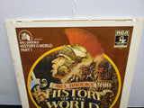 Vtg RCA VideoDiscs Capacitance Mel Brooks History of The World Part 1 Disc 1981