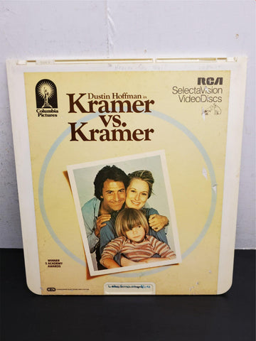 Vtg RCA SelectaVision CapacitanceSystem Dustin Hoffman in Kramer Vs. Kramer Disc