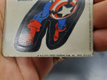 Vtg 1975 Topps Chewing Gum Captain America Sticker "I'm A Yankee Doodle Dandy!"