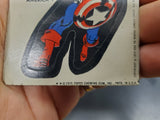 Vtg 1975 Topps Chewing Gum Captain America Sticker "I'm A Yankee Doodle Dandy!"