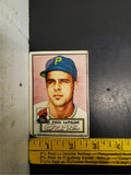 Vtg 1952 Paul LaPalme Baseball Topps Trading Card Single #166 Pittsburgh Pirates