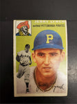 Vtg 1954 Jerry Lynch Baseball Topps Trading Card Single #234 Pittsburgh Pirates