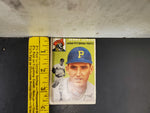 Vtg 1954 Jerry Lynch Baseball Topps Trading Card Single #234 Pittsburgh Pirates