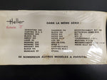 Heller Messerschmitt B.F108B TAIFUN 1/72 Scale Model Kit 077 Made in France New