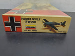 Focke Wulf FW190 Lindberg Aircraft Model Kit 1:72 Scale WW2 German Aircraft NIB