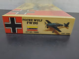 Focke Wulf FW190 Lindberg Aircraft Model Kit 1:72 Scale WW2 German Aircraft NIB