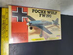 Focke Wulf FW190 Lindberg Aircraft Model Kit 1:72 Scale WW2 German Aircraft NIB