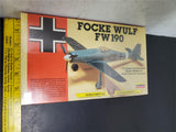 Focke Wulf FW190 Lindberg Aircraft Model Kit 1:72 Scale WW2 German Aircraft NIB