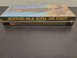 1993 Hasegawa 1:72 Scale Mustang Mk.III Royal Air Force Hobby Kits #51621 Japan