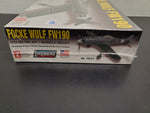 Focke Wulf FW190 Lindberg Aircraft Model Kit 1:72 Scale New Sealed Hobby Plane