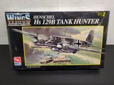 AMT Ertl 1/48 Model Kit 1993 No. 8684 Henschel Hs 129B Tank Hunter New Sealed