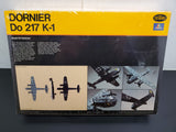 Vtg Testors 1979 1/72 Italeri Dornier DO 217 K-1 German Bomber Model Kit New Fun