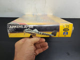 Vtg 1981 Testors Italeri Junkers JU-188 1/72 Scale Plastic Model Kit 878 New Fun