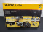 Vtg 1981 Testors Italeri Junkers JU-188 1/72 Scale Plastic Model Kit 878 New Fun