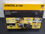 Vtg 1981 Testors Italeri Junkers JU-188 1/72 Scale Plastic Model Kit 878 New Fun