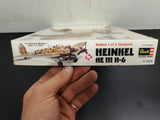 Vtg 1976 Revell 1/72 Scale Plastic Model Kit Heinkel HE 111 H-6 Torpedo Bomber
