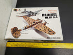 Vtg 1976 Revell 1/72 Scale Plastic Model Kit Heinkel HE 111 H-6 Torpedo Bomber