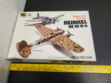 Vtg 1976 Revell 1/72 Scale Plastic Model Kit Heinkel HE 111 H-6 Torpedo Bomber
