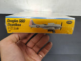 Vtg 1984 Testors Model Aircraft Kit Douglas SBD Dauntless 1/72 Scale Kit 693 New
