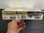 Lindberg Schwimmwagen/Kettenkrad 1/72 Scale Model Kit No. 76084 Amphibious NIB