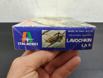 Vtg Italaerei Lavochkin LA-5 1/72 Scale Model Kit Plastic Plane Made in Italy
