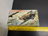 Vtg Italaerei Lavochkin LA-5 1/72 Scale Model Kit Plastic Plane Made in Italy