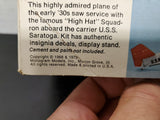 Vtg 1970's Monogram Goshawk FIIC-2 1/72 Plastic Scale Model Plane Kit 6796 Hobby