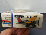 Vtg 1970's Monogram Goshawk FIIC-2 1/72 Plastic Scale Model Plane Kit 6796 Hobby