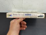 Vtg ESCI Armor Hanomag German Half-Track Rocket Launcher 1/72 Scale Model Kit