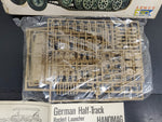Vtg ESCI Armor Hanomag German Half-Track Rocket Launcher 1/72 Scale Model Kit