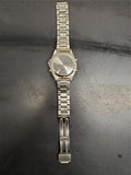 Beverly Hills Polo Club Blue Face Men's Wristwatch Gold Bezel Gold/Silver Band