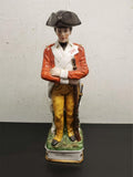 Vtg EMPTY Arnart Imports Grenadier Spirits 1ST Pennsylvania 1775 Decanter