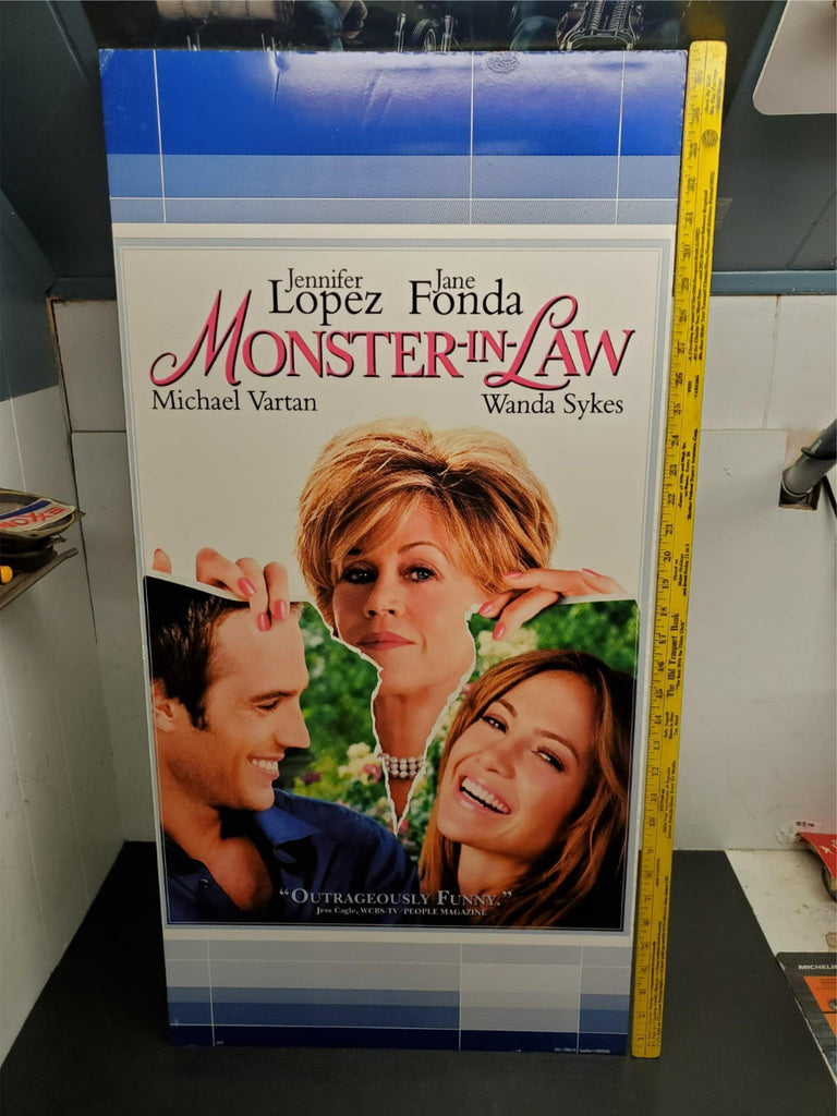 monsters in law movie Monster-In-Law Movie Poster 36X18" Jane Fonda Lopez Sykes Bedroom Ente – cyclewarehouse.online