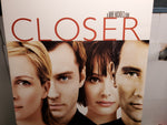 Closer Movie Poster 36X18" Julia Roberts Jude Law Natalie Portman Clive Owen Bed