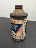 Vtg 21B Wagner Lockheed Brake Fluid Can 12 Fl Oz Empty Can Tin Bottle Mancave