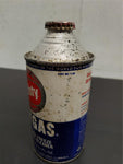 Vtg Cristy Cone Top Dry Gas Line Antifreeze Carburetor Cleaner Can 12oz Mancave