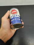 Vtg Cristy Cone Top Dry Gas Line Antifreeze Carburetor Cleaner Can 12oz Mancave