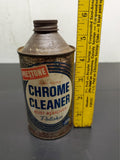 Vtg Prestone Chrome Cleaner Rust Remover Polisher 12 Oz. Can Mancave Garage Neat