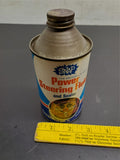 Vtg Snap Power Steering Fluid & Sealer Cone Top Can 11 Oz. Full Mancave Garage