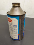 Vtg Snap Power Steering Fluid & Sealer Cone Top Can 11 Oz. Full Mancave Garage